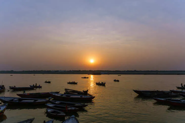 Phalgu River Ghat