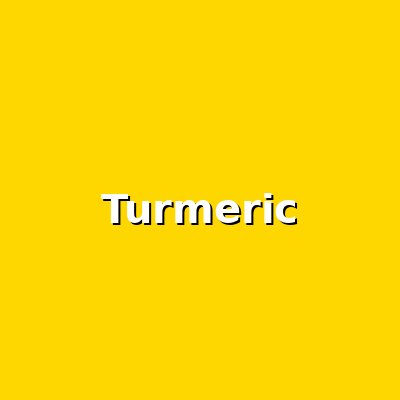 Turmeric (Haldi)